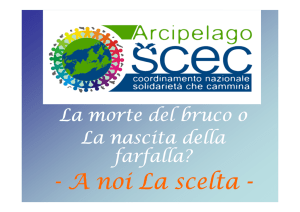 Bruco o farfalla? - Centro Studi Salute