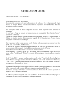 curriculum vitae