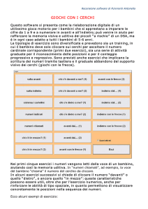 GIOCHI CON I CERCHI