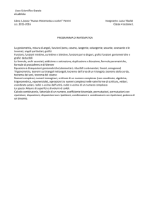 L.Sasso “Nuova Matematica a colori” Petrini