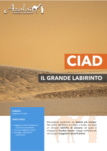 Meravigliosa spedizione nel deserto più remoto. Nel centro