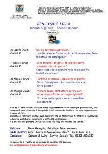 GENITORI E FIGLI: scenari di guerra…scenari di pace