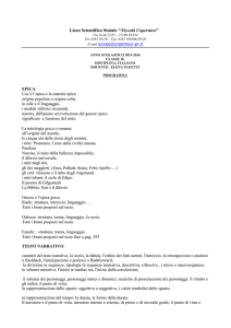 Italiano - “copernico” – pavia