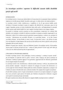 Le tecnologie assistive: superare le difficoltà