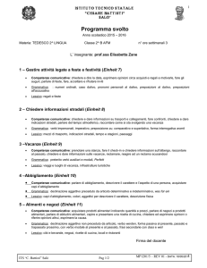 Area di progetto - “C.Battisti” di Salò