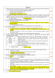 Prova estratta oss