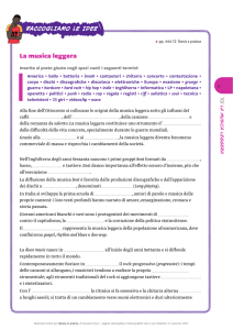 La musica leggera