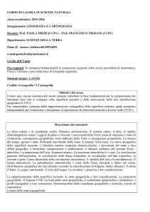 Geografia e cartografia - P. Fredi