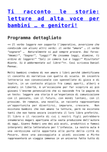 Ti racconto le storie: letture ad alta voce per bambini