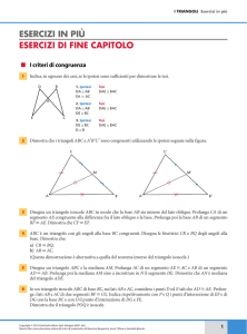 Esercizi di fine capitolo - Zanichelli online per la scuola