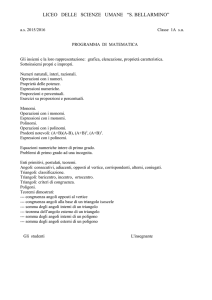 1A - Licei Poliziani