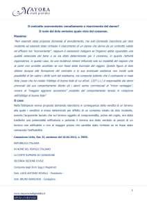 Il contratto "sconveniente"
