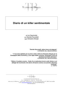 Diario di un killer sentimentale