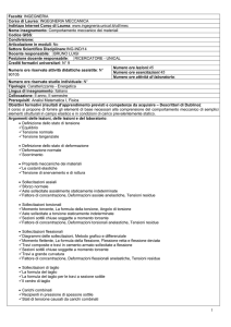 1 Facoltà: INGEGNERIA Corso di Laurea: INGEGNERIA