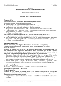 La prospettiva La prospettiva lineare: fondamenti, variabili e