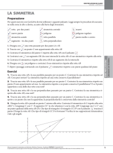 La simmetria - Zanichelli online per la scuola