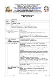 classe 3^l - ISISS Antonio SANT`ELIA