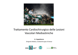 Trattamento Cardiochirurgico delle Lesioni