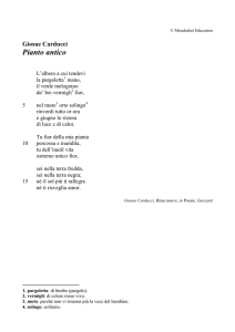 Pianto antico - Mondadori Education
