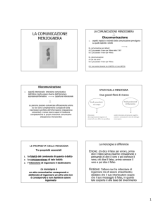LA COMUNICAZIONE MENZOGNERA
