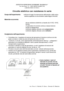 Resistenze in serie