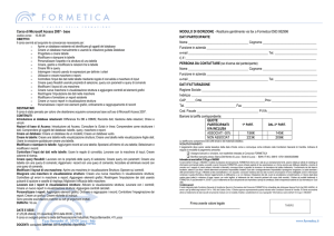 access base scheda di adesione