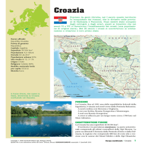 Croazia - Zanichelli online per la scuola