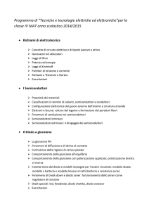 Programma di “Tecniche e tecnologie elettriche ed elettroniche”per
