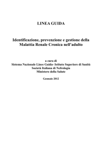 Identificazione, presentazione e gestione della