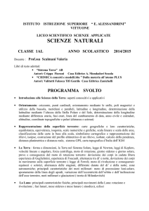 scienze naturali - IIS E. Alessandrini