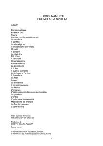 L`uomo alla svolta.