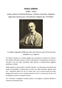 KAHLIL GIBRAN