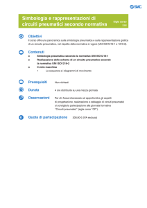 Simbologia e rappresentazioni di circuiti pneumatici secondo