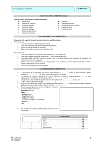 Esercizi