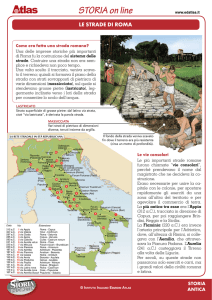 LE STRADE DI ROMA