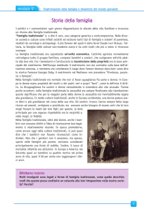 Storia della famiglia