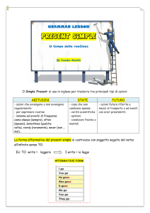 Present Simple - WordPress.com