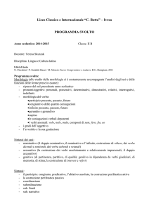 “C. Botta” – Ivrea PROGRAMMA SVOLTO