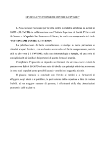 L`Associazione Nazionale per la lotta contro la malattia emolitica da