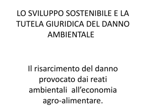 lo sviluppo sostenibile