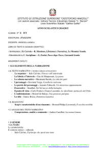 ISTITUTO DI ISTRUZIONE SUPERIORE “CRISTOFORO MARZOLI