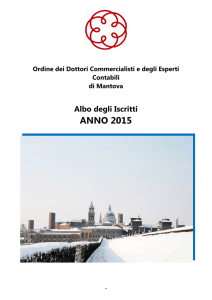 ALBO ODCEC MANTOVA 2015