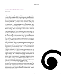 La metafora del Mediterraneo