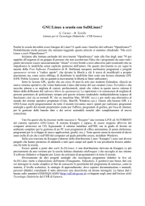 GNU/Linux a scuola con SoDiLinux?