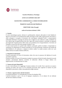 Modelli di Analisi dei dati Multilevel