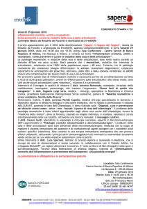 Infiammazioni croniche, artriti e reumatismi