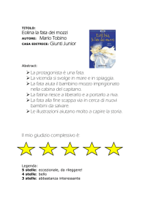 Eolina la fata dei mozzi AUTORE: Mario Tobino La