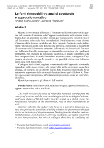 Abstract - Educazione Sostenibile