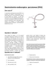 Informazioni gastrostomia endoscopica percutanea [pdf