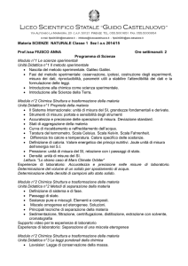 LICEO SCIENTIFICO “GUIDO CASTELNUOVO”